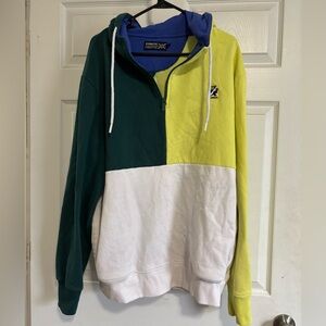 Color block hoodie